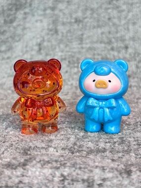 Lulu the Piggy Teddy Ore Collection blind bag series bundle | mini bean figures
